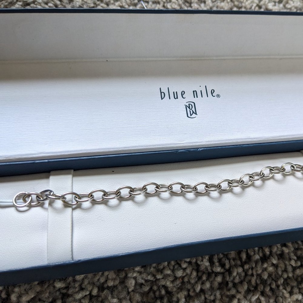 Blue Nile Sterling Silver Charm Bracelet